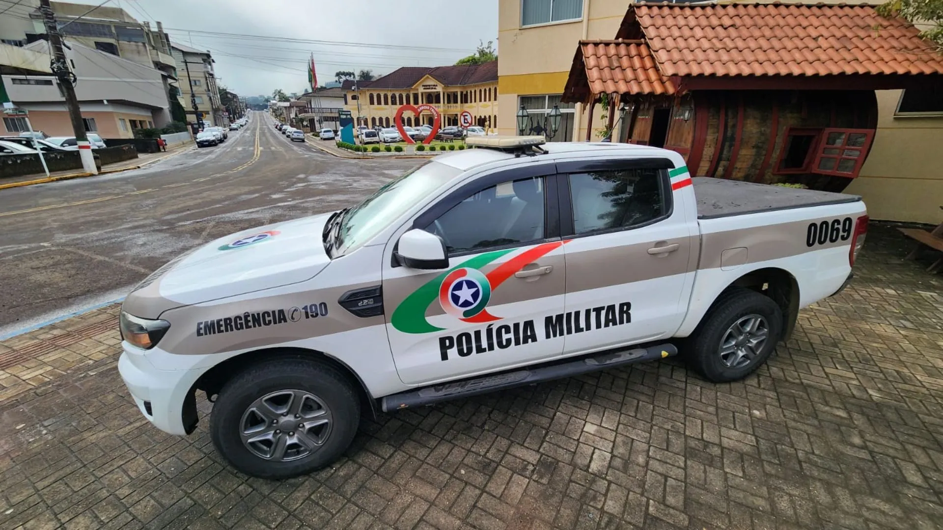 Arroio Trinta reforça patrulhamento rural com chegada de viatura Ranger 4x4