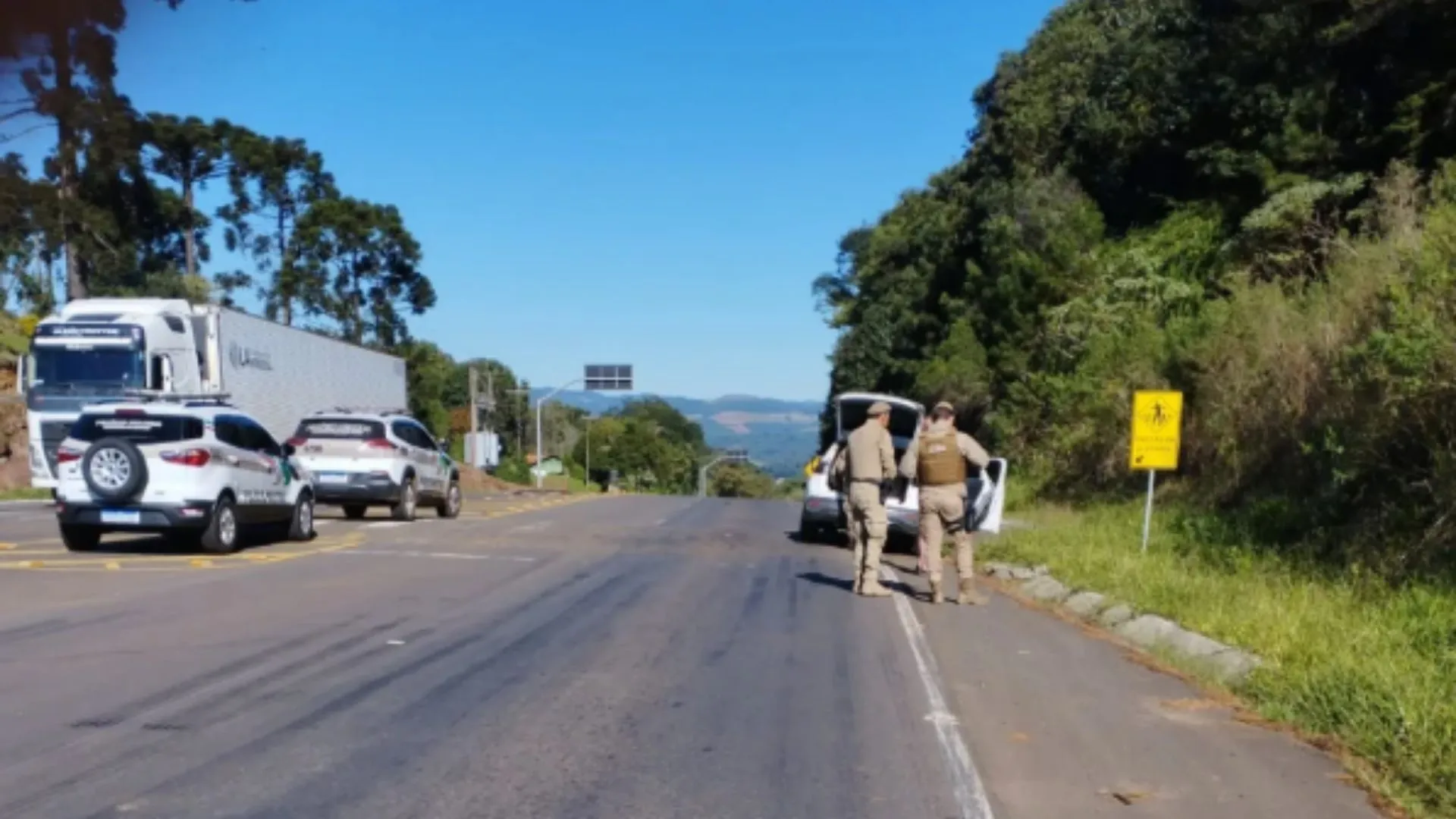 Suspeito de roubo na região é preso pela Polícia Militar
