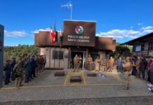 Novo comandante assume o 2º Grupo da Polícia Militar em Rio das Antas