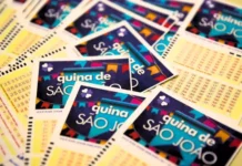 SC tem 12 apostas premiadas na Quina de São João com prêmios de até R$ 68 mil