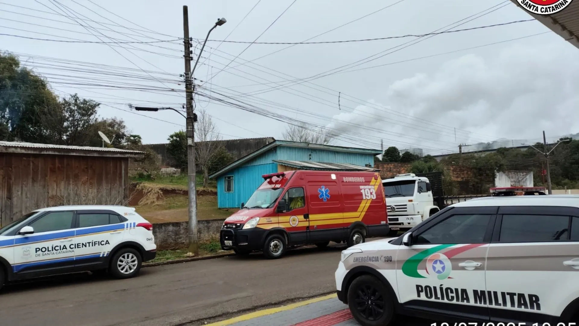 Bebê de um mês é encontrado sem vida em Fraiburgo