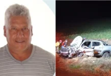 Morador de Fraiburgo morre em acidente dias antes do aniversário