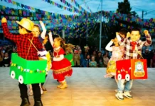 Multidão prestigia o 8º Tangarraiá em noite de festa em Tangará