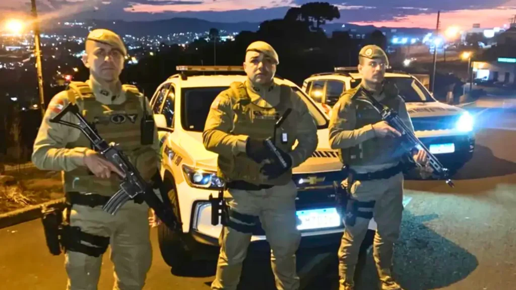 PM reforça rondas em bairros de Caçador após ação no Alto Bonito
