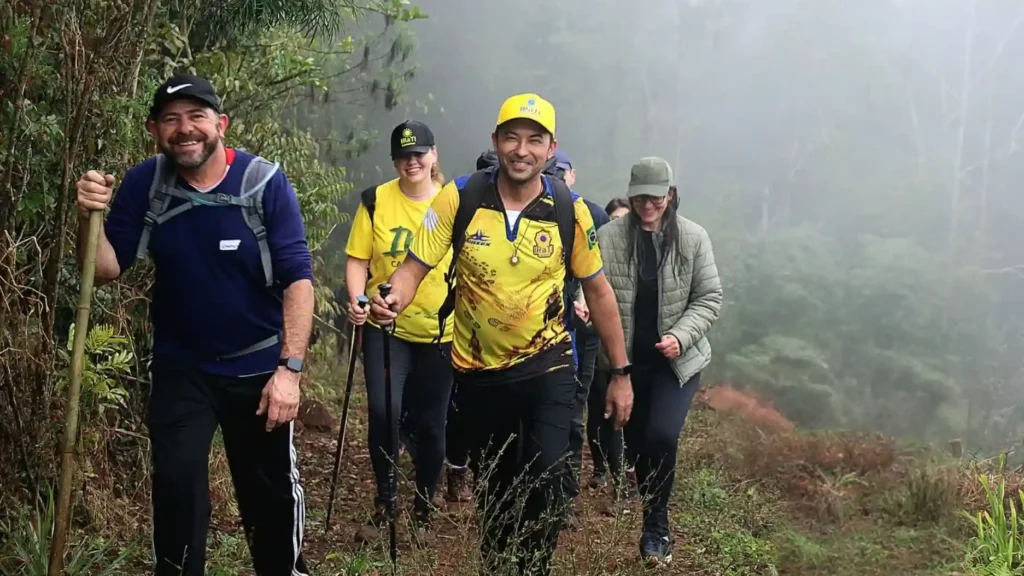 Caminhada Ecológica no Km 13 reúne 400 participantes em Porto União