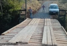 Ponte entre Rio das Antas e Caçador é reformada e liberada