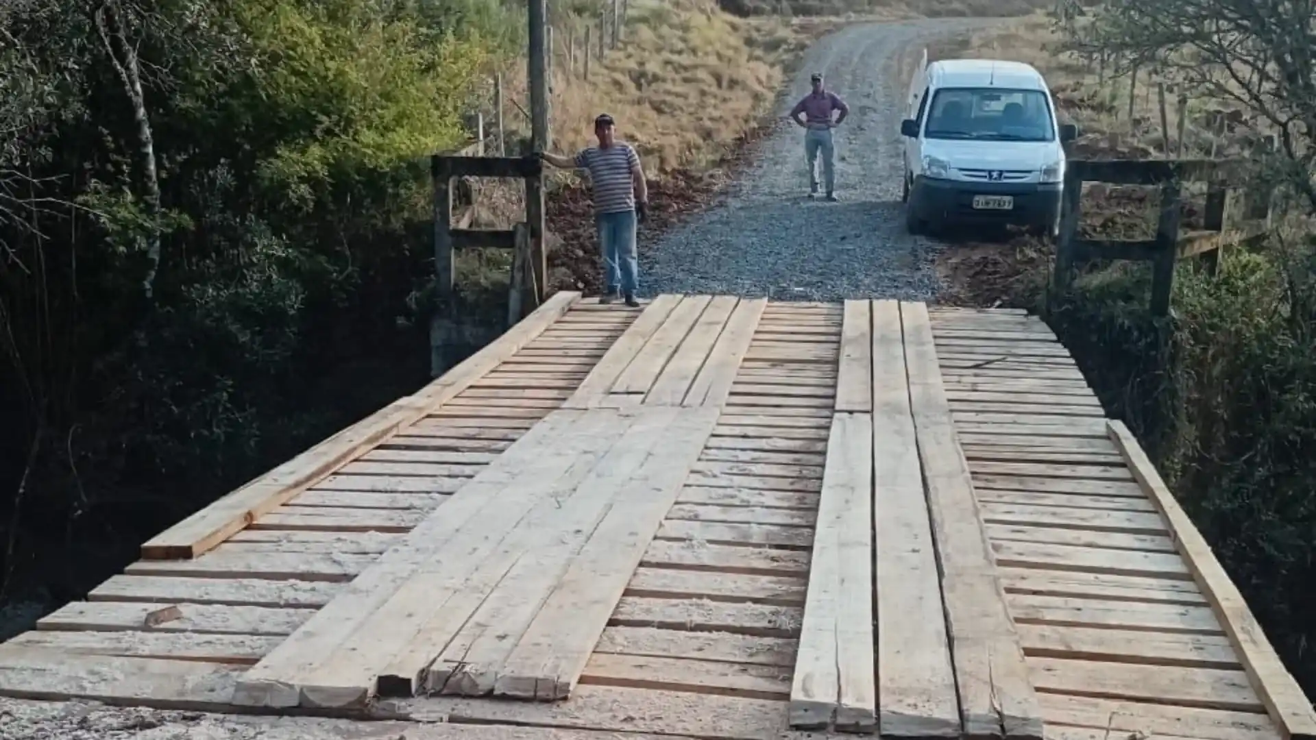 Ponte entre Rio das Antas e Caçador é reformada e liberada