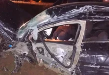 Padre morre após grave acidente entre carro e carreta na BR-280 em SC