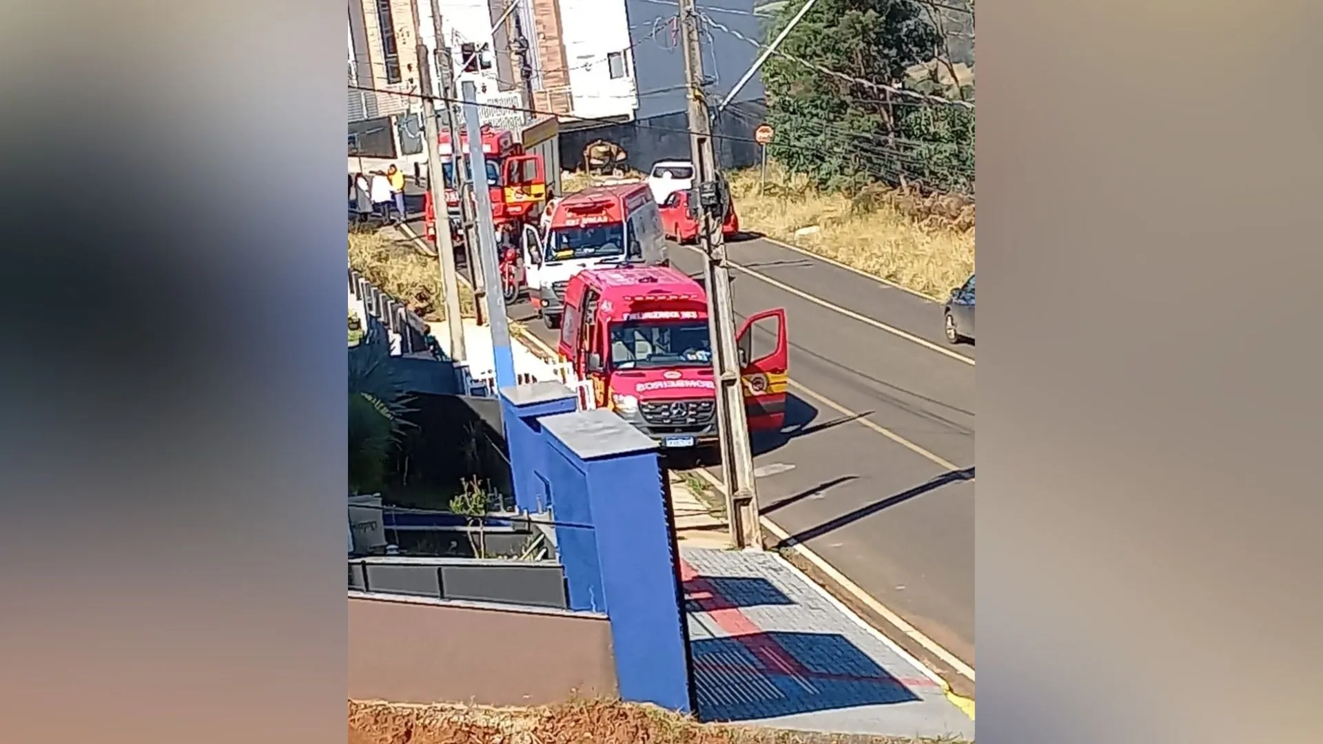 Criança é atropelada em bairro de Videira