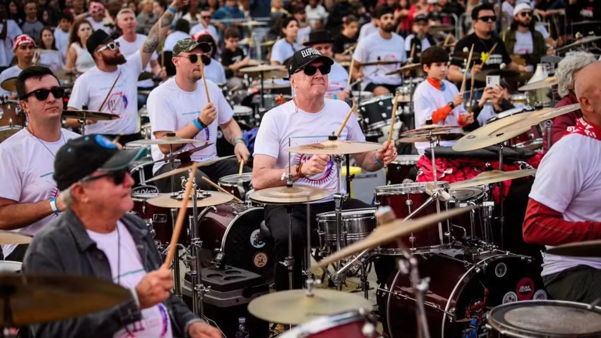 Maior encontro de bateristas das Américas acontece em SC em agosto