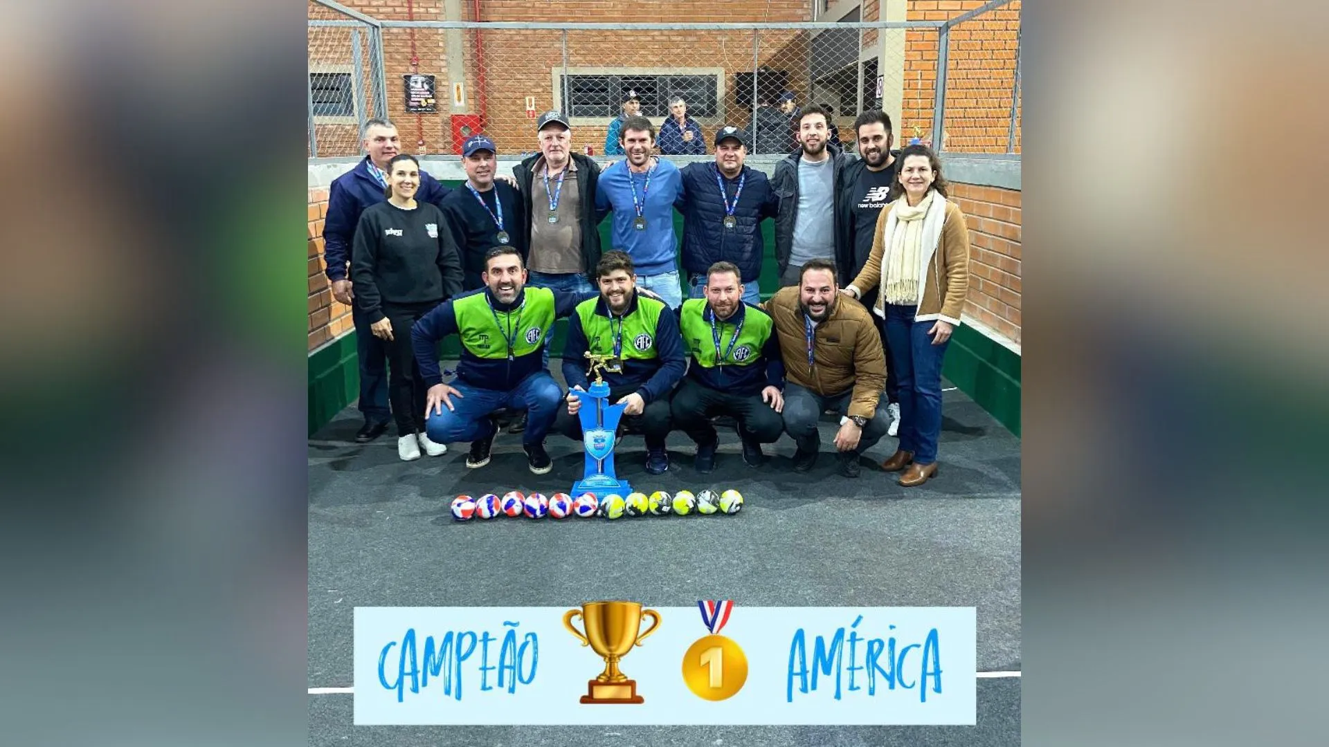 América é campeã do Campeonato Municipal de Bocha em Iomerê