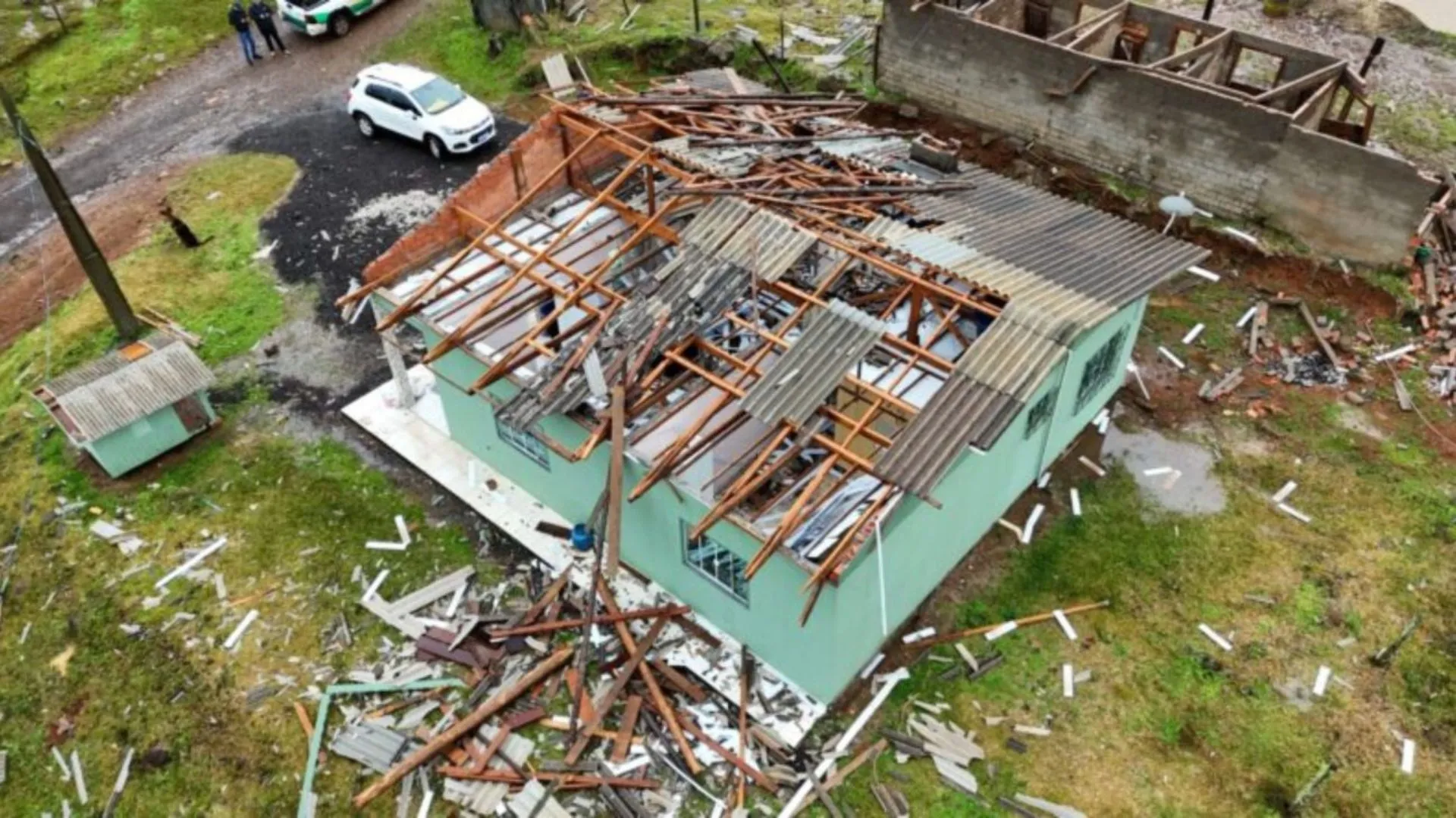 Campos Novos decreta situação de emergência após temporais no interior
