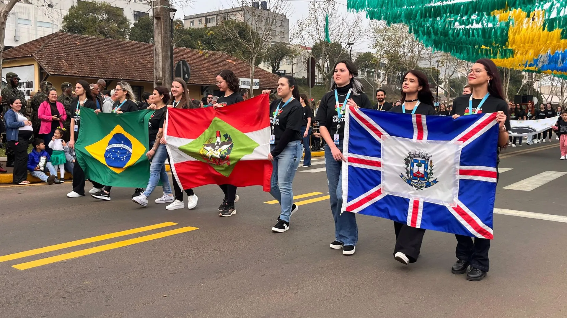 Inscrições abertas para o Desfile de 7 de Setembro em Caçador