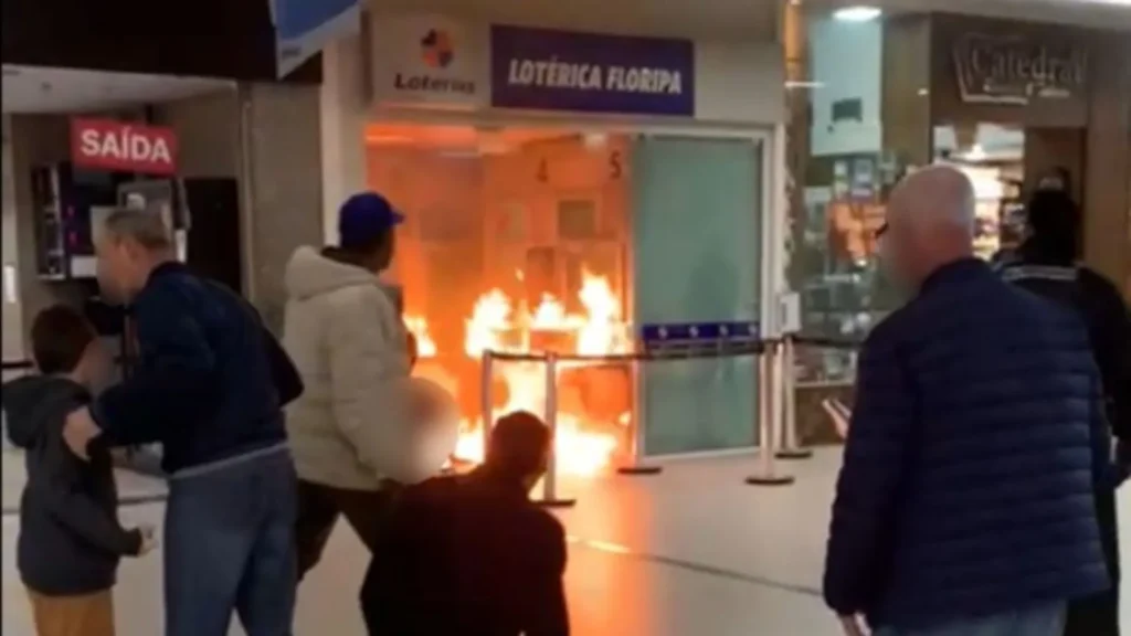 Saiba como estão as vítimas do incêndio na lotérica do Floripa Shopping