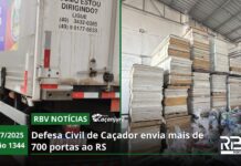 RBV Notícias Caçador – 28/07/2025 – Edição 1344