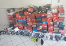 PMRv apreende mercadorias contrabandeadas em Ibicaré