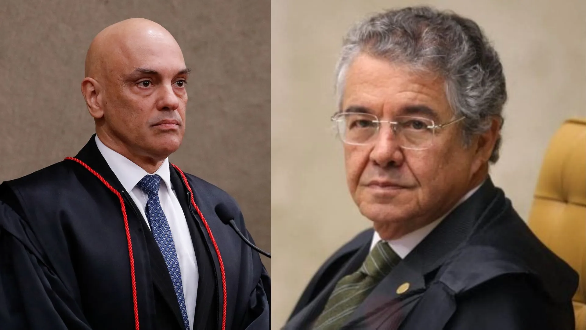 “Moraes precisa ser levado ao divã”, diz Marco Aurélio Mello