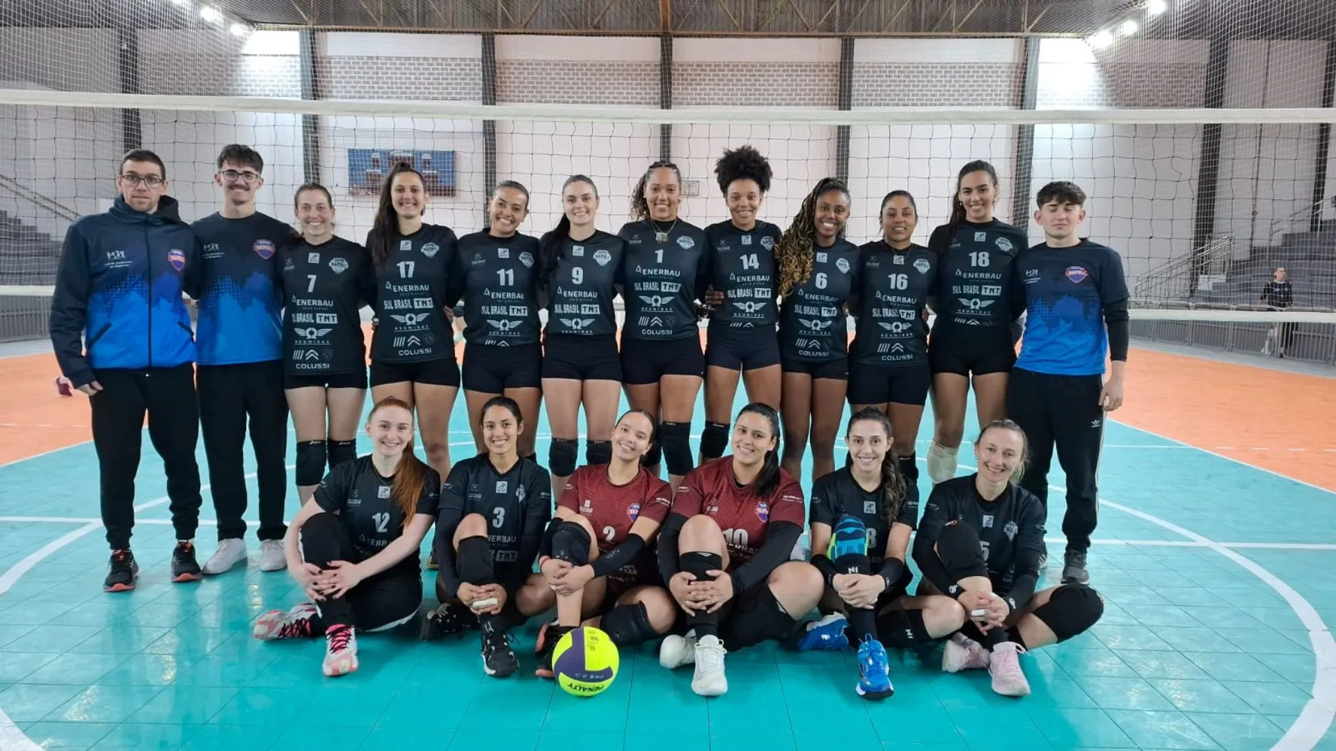 Napoli/Prefeitura de Caçador conquista 1ª etapa da Liga Serrana de Vôlei