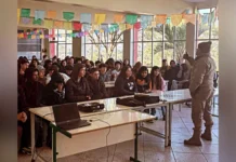 Polícia Militar leva prevenção às drogas à escola Wanda Krieger