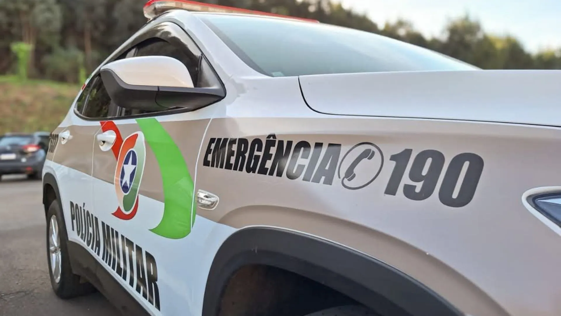 PM atende caso de violência doméstica no interior de Caçador