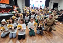 15º BPM forma 560 alunos no Proerd em Caçador