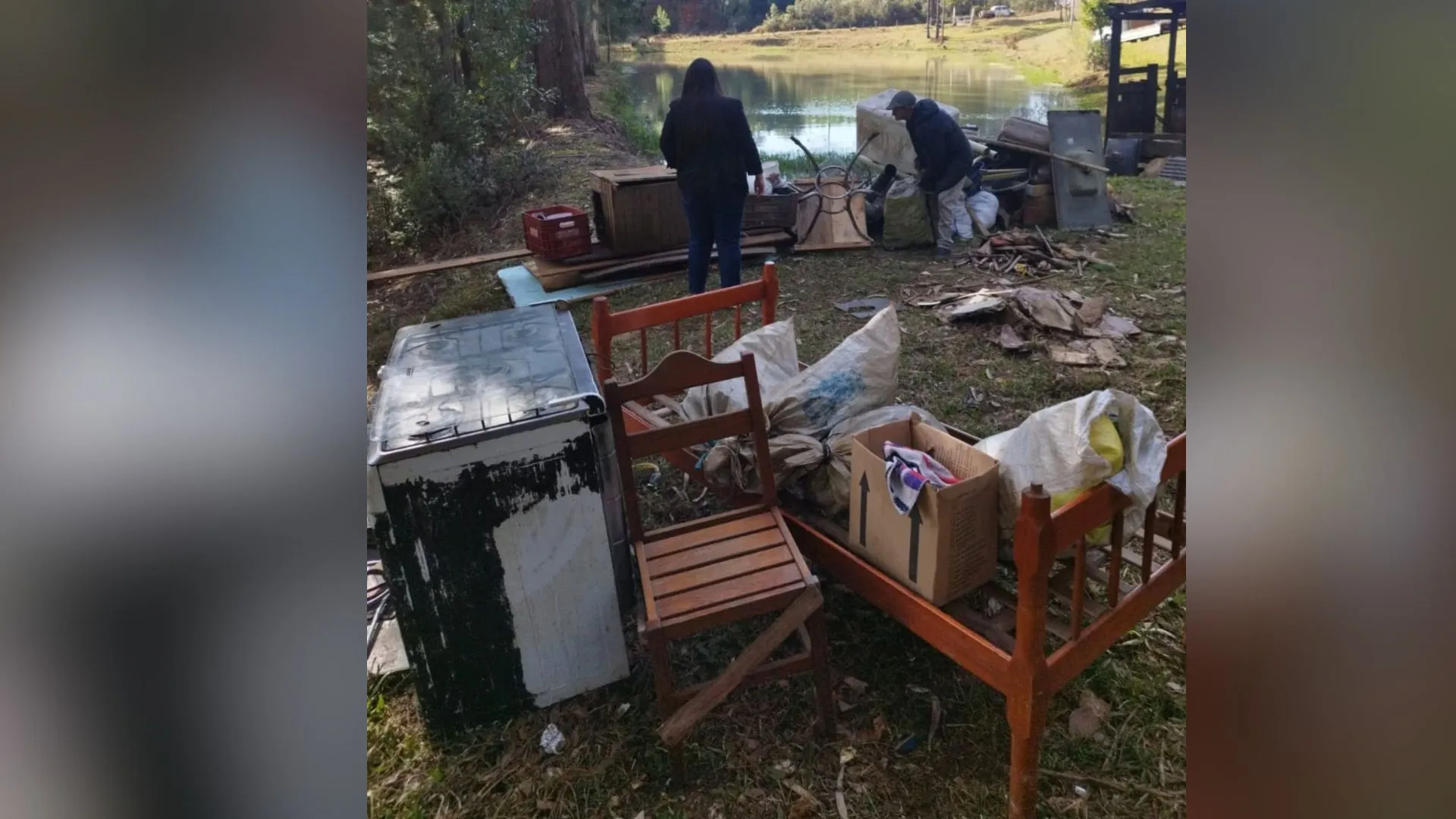 Moradores em situação precária são acolhidos com apoio da Defesa Civil