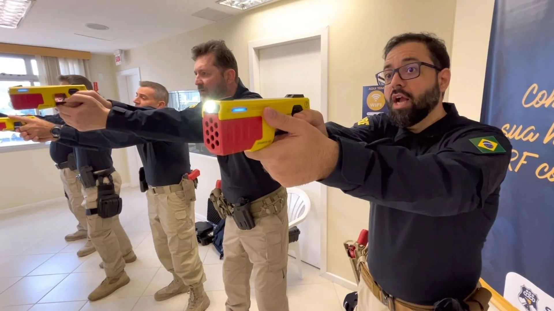 PRF-SC adota nova geração de armas elétricas Taser 10