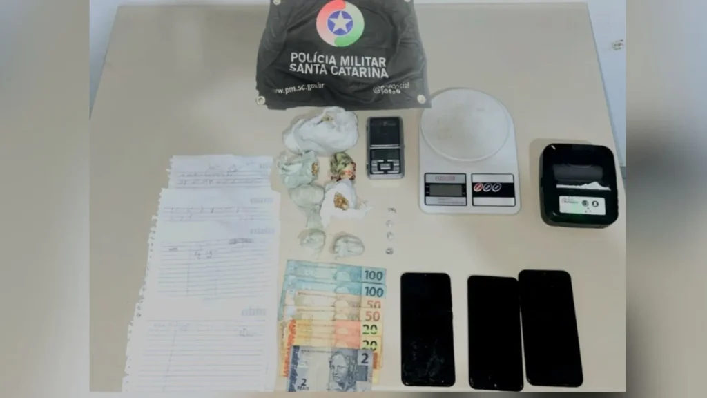 Homem é preso por tráfico de drogas em Fraiburgo