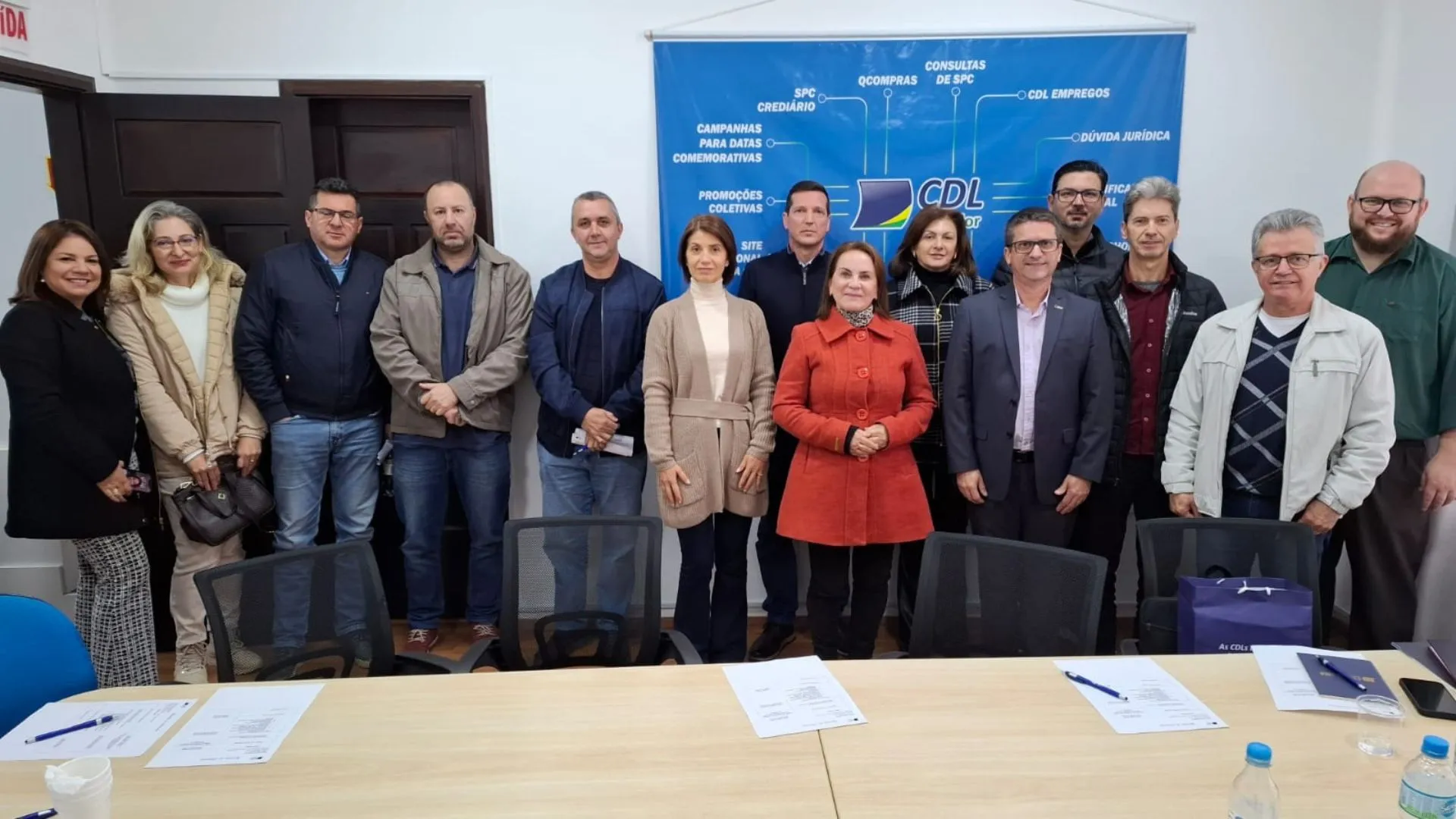 Presidente da FCDL/SC visita CDL Caçador e reforça proximidade com entidades locais