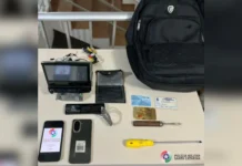 Ação rápida da Polícia Militar de Videira resulta em prisão por furto