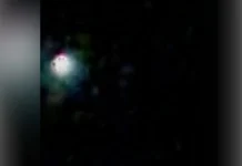 VÍDEO: Objeto estranho com luzes é visto no céu de Rio das Antas
