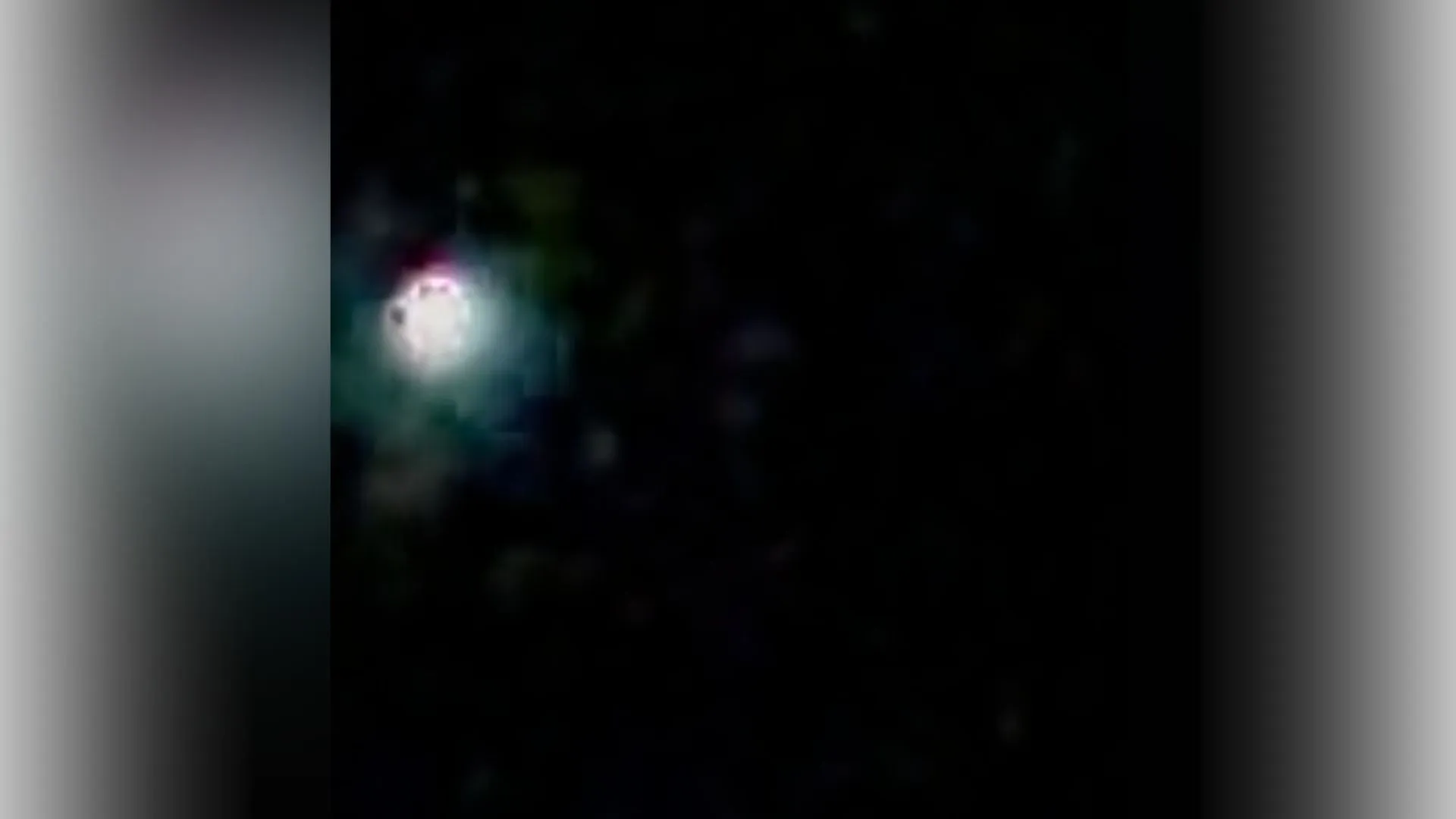 Objeto estranho com luzes é visto no céu de Rio das Antas