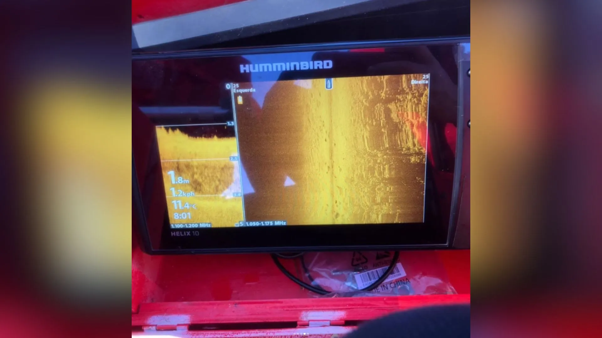 Sonar subaquático dos bombeiros de Videira torna buscas mais eficientes