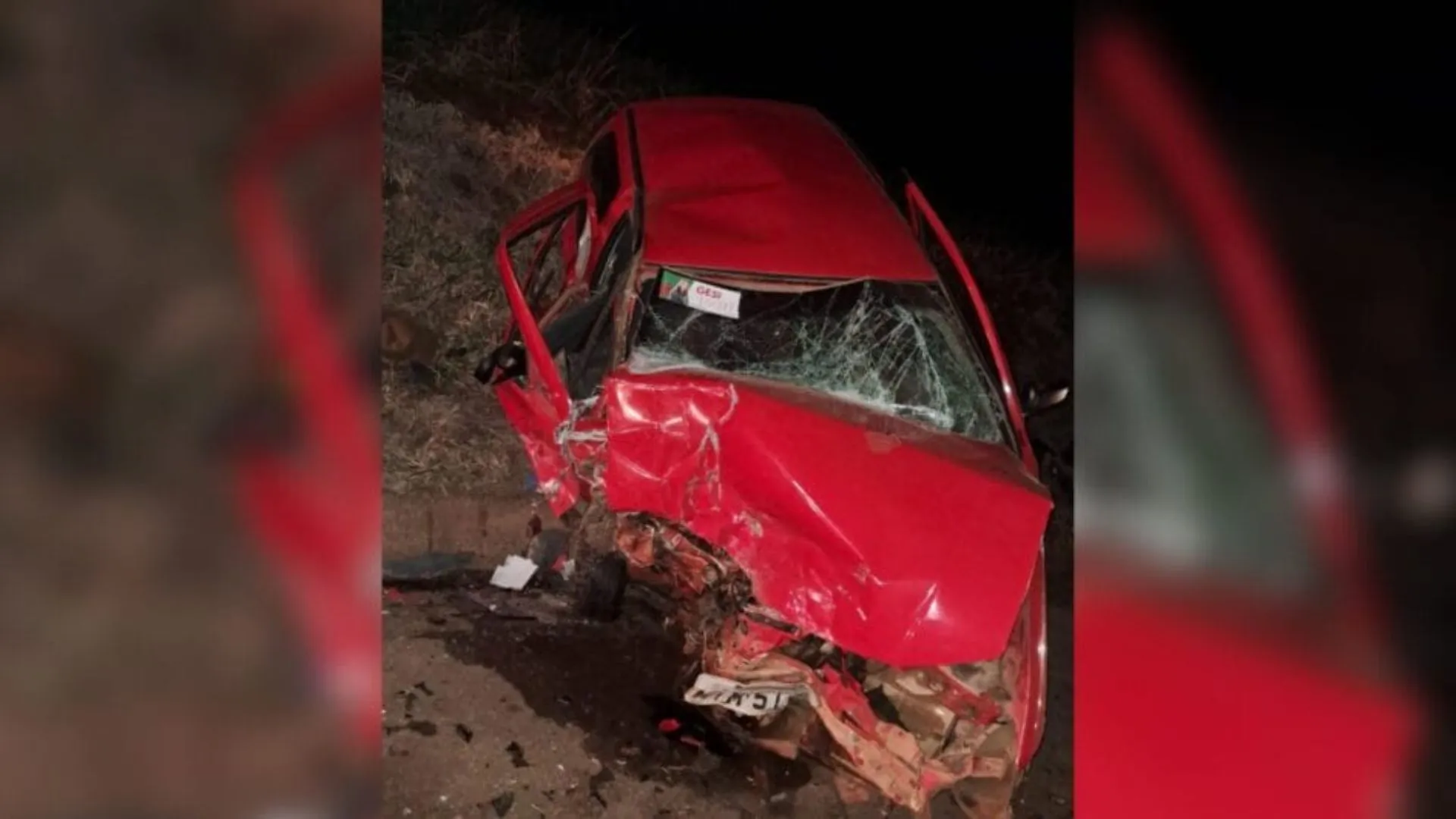 Violento acidente deixa um morto e um ferido no Oeste catarinense