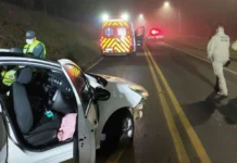 Jovem sofre ferimentos graves em acidente violento na Rodovia Airton Senna