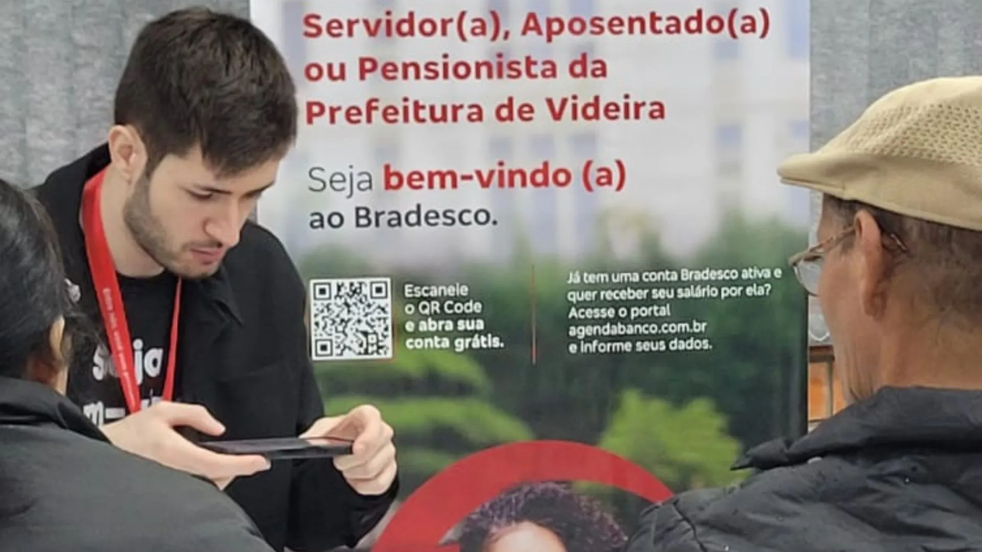 Bradesco assume folha de pagamento da Prefeitura de Videira