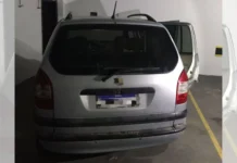 Pai, mãe e bebê sofrem intoxicação por gás tóxico dentro de carro em SC