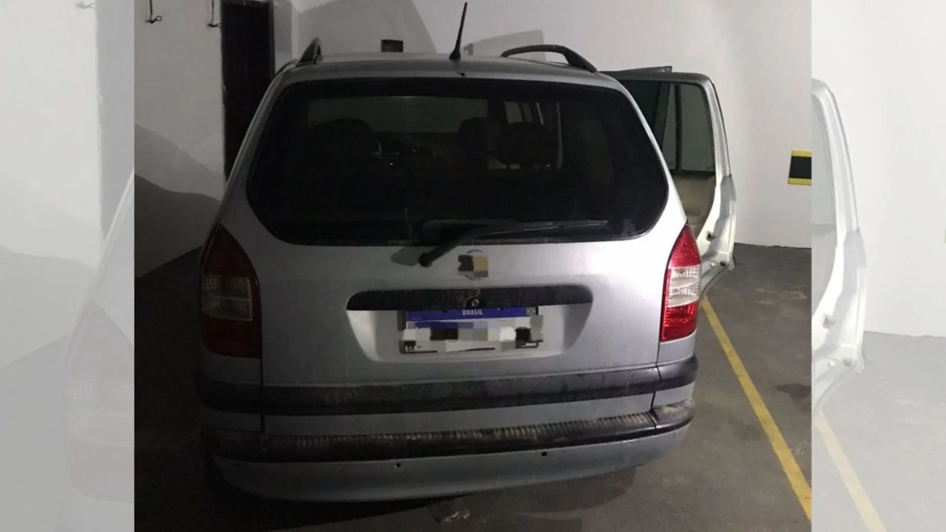 Pai, mãe e bebê sofrem intoxicação por gás tóxico dentro de carro em SC