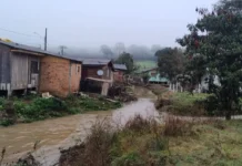 Após fortes chuvas, Videira inicia retomada da normalidade