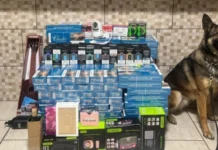 PM flagra mulheres com malas recheadas de produtos ilegais em rodovia do Oeste