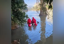 Corpo é encontrado no Rio do Peixe em Videira
