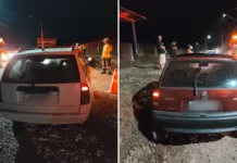 Batida entre dois Corsas mobiliza bombeiros em Fraiburgo