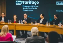 FIESC lança programa de apoio a indústrias e trabalhadores afetados pelo tarifaço