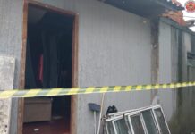 Morador de Videira passa mal ao inalar fumaça