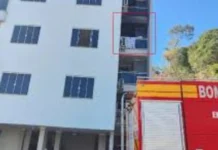 Vizinho salva dois gatos de incêndio em apartamento em Piratuba