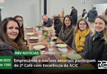 RBV Notícias Caçador – 12/08/2025 – Edição 1355