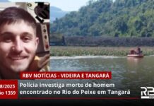 RBV Notícias Videira – 18/08/2025 – Edição 1359