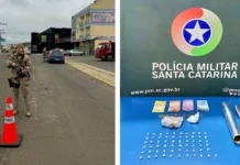 Operação Repressão prende suspeitos e combate tráfico em Caçador