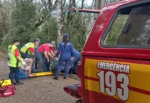 Acidente com parapente mobiliza socorristas em Tangará