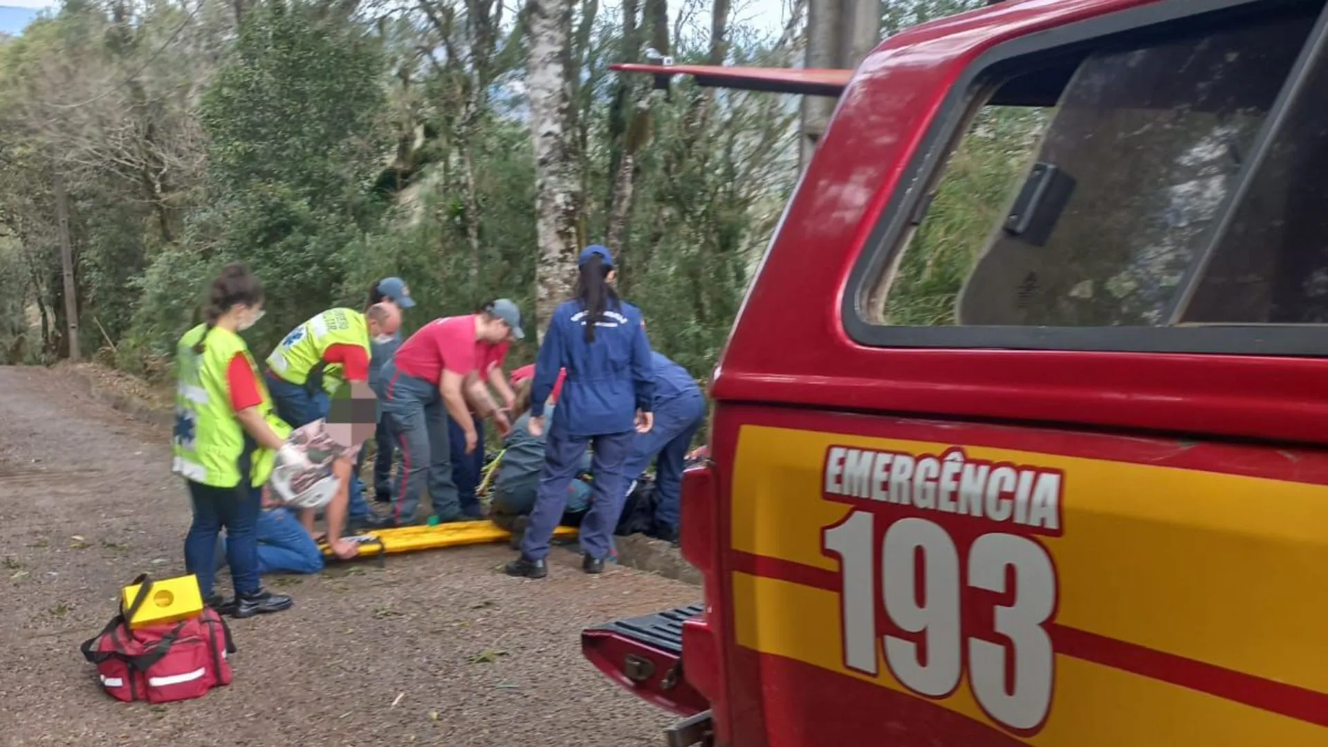 Acidente com parapente mobiliza socorristas em Tangará